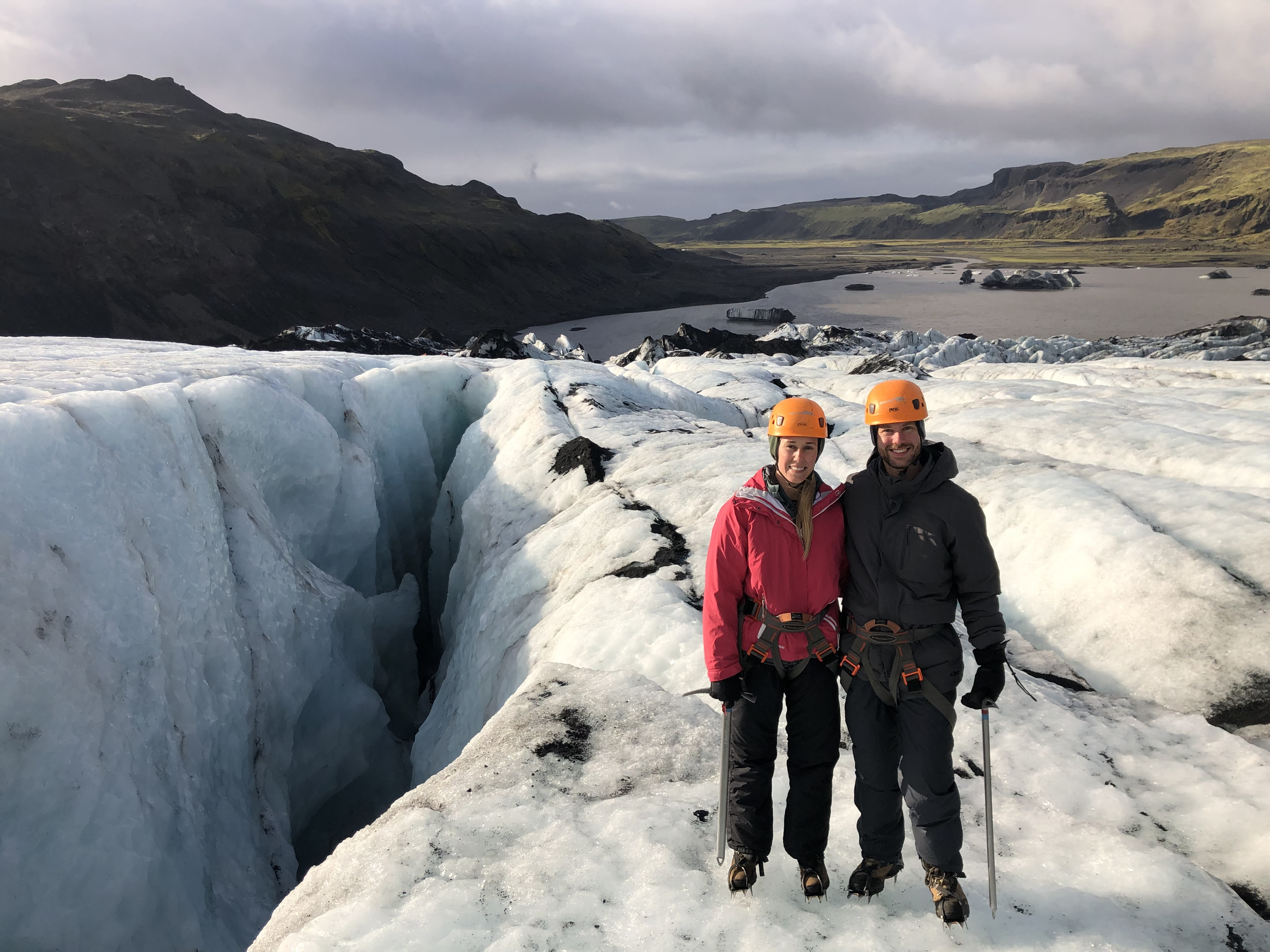 Ice climbing